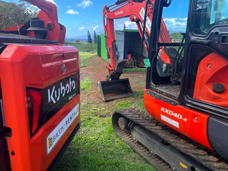 Bacon And Kubota Join Forces To Help Build Maui’s First Free Community Bike Park