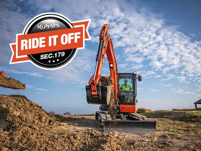 Screenshot RIDE IT OFF! Don’t Miss Your Chance to Save Big When You Combine Section 179 and Kubota Financing